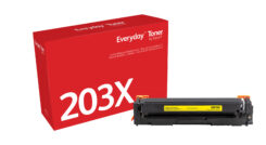 Everyday™ Geel Toner van Xerox is compatibel met HP 203X (CF542X), Hoge capaciteit