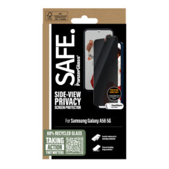 PanzerGlass SAFE. by ® 2-Way Privacy Screen Protector Samsung Galaxy A56 5G | Ultra-Wide Fit w. EasyAligner Doorzichtige schermbeschermer 1 stuk(s) - Afbeelding 4