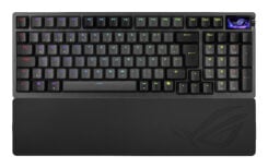 ASUS ROG Azoth 96 HE toetsenbord Gamen USB + RF Wireless + Bluetooth QWERTZ Zwart