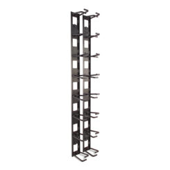 APC Verticale kabelorganizer, 8 kabelringen, nul U - Afbeelding 3