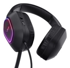 Trust GXT 416 Zirox Gaming Headset - USB gamingheadset – RGB-verlichting – Opklapbare microfoon – Zwart - Afbeelding 5