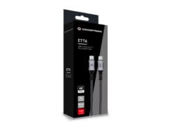 Conceptronic ETTA07B12 USB-kabel USB 3.2 Gen 2x2 1,2 m USB C 20 Gbit/s 100 W Zwart - Afbeelding 5