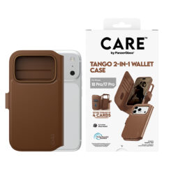 PanzerGlass CARE™ by ® Tango 2-in-1 Wallet Case Brown w. MagSafe iPhone 2026 Pro | 17 Pro mobiele telefoon behuizingen Hoes Transparant - Afbeelding 3