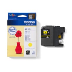Brother LC-121Y inktcartridge 1 stuk(s) Origineel Geel - Afbeelding 4