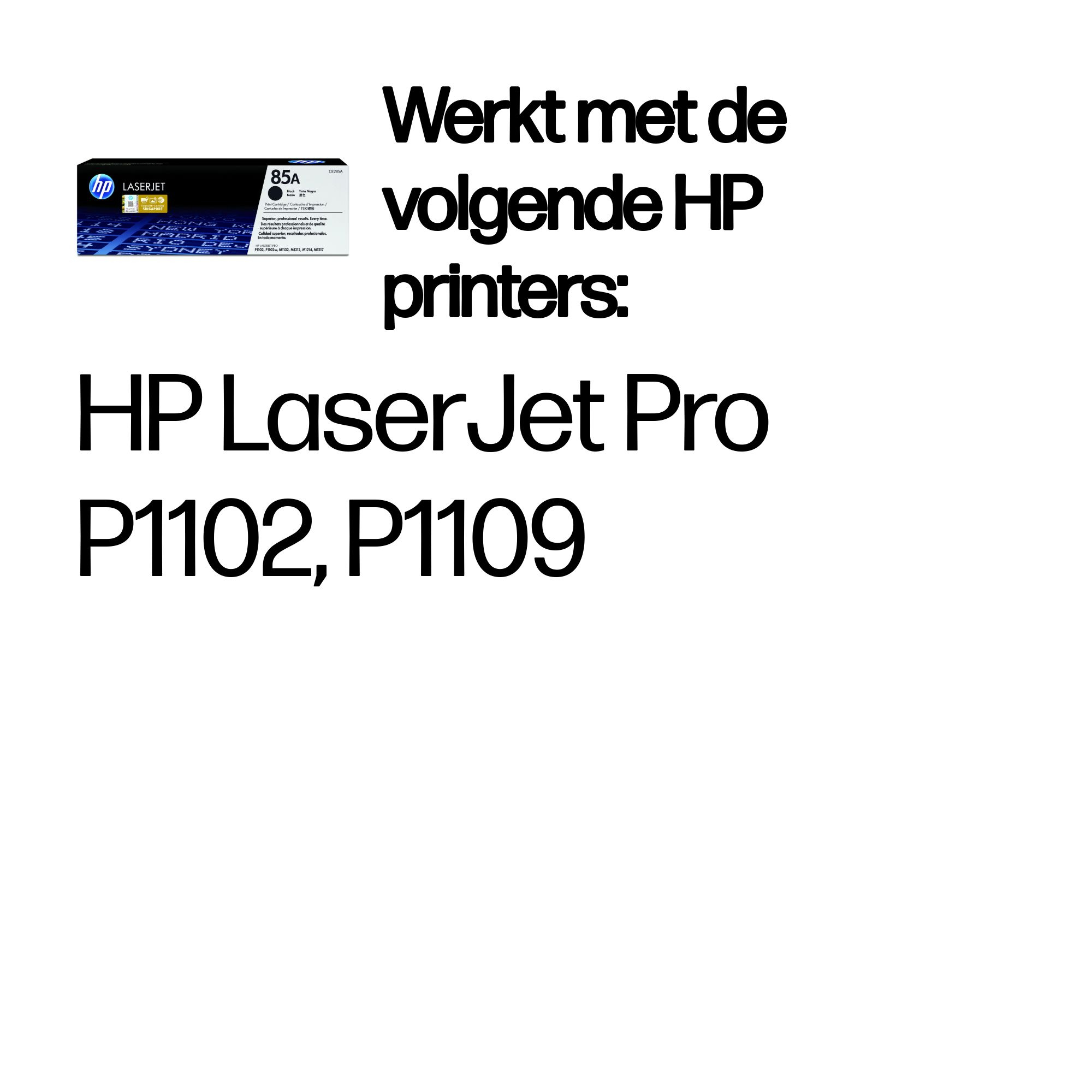 HP 85A originele zwarte LaserJet tonercartridge - Afbeelding 3