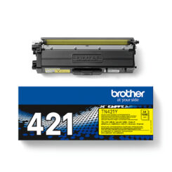 Brother TN-421Y tonercartridge 1 stuk(s) Origineel Geel - Afbeelding 3