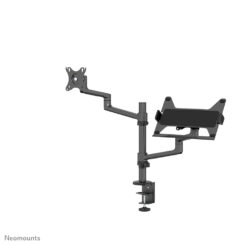 Neomounts DS20-425BL2 Monitorarm met laptophouder 17-27" - ruimtebesparend - Afbeelding 3