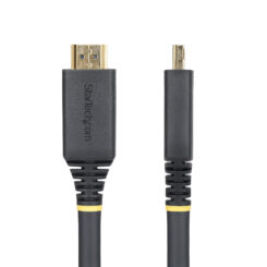 StarTech.com 15m Actieve High Speed HDMI Kabel met Grip Connectors, 4K 60Hz/1440p 144Hz, HDR10/HDCP 2.2/ARC, 18Gbps, UHD HDMI Kabel voor TV/Monitor/Display - Afbeelding 4