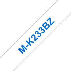 Brother M-K233B labelprinter-tape - Afbeelding 2