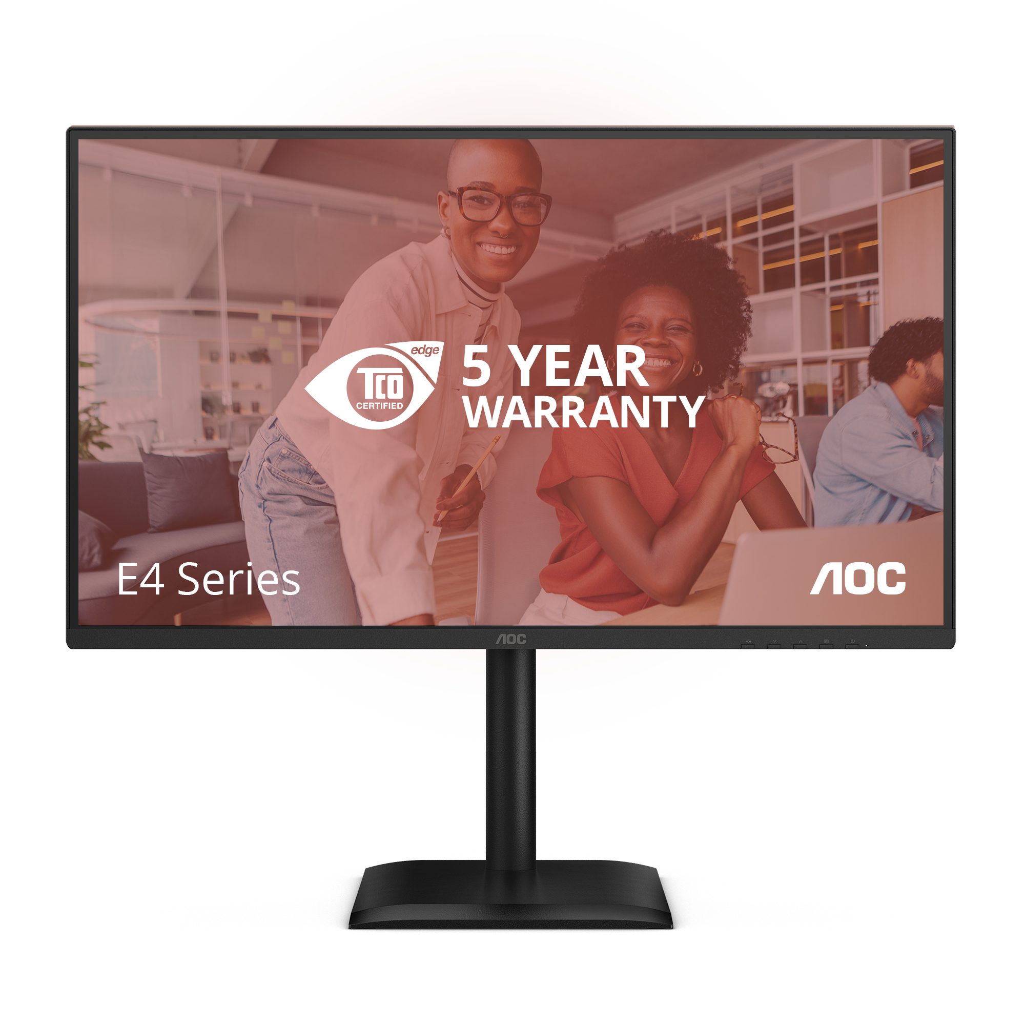 AOC 27E4U computer monitor 68,6 cm (27") 1920 x 1080 Pixels Full HD LED Zwart - Afbeelding 2