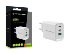 Conceptronic ALTHEA21W65 oplader voor mobiele apparatuur Universeel Wit AC Snel opladen Binnen - Afbeelding 5