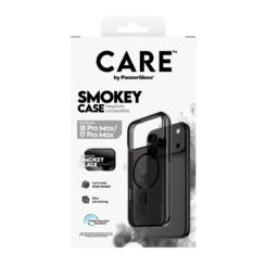 PanzerGlass CARE™ by ® Smokey Case w. Black MagSafe iPhone 2026 Pro Max | 17 Pro Max mobiele telefoon behuizingen Hoes Transparant - Afbeelding 4