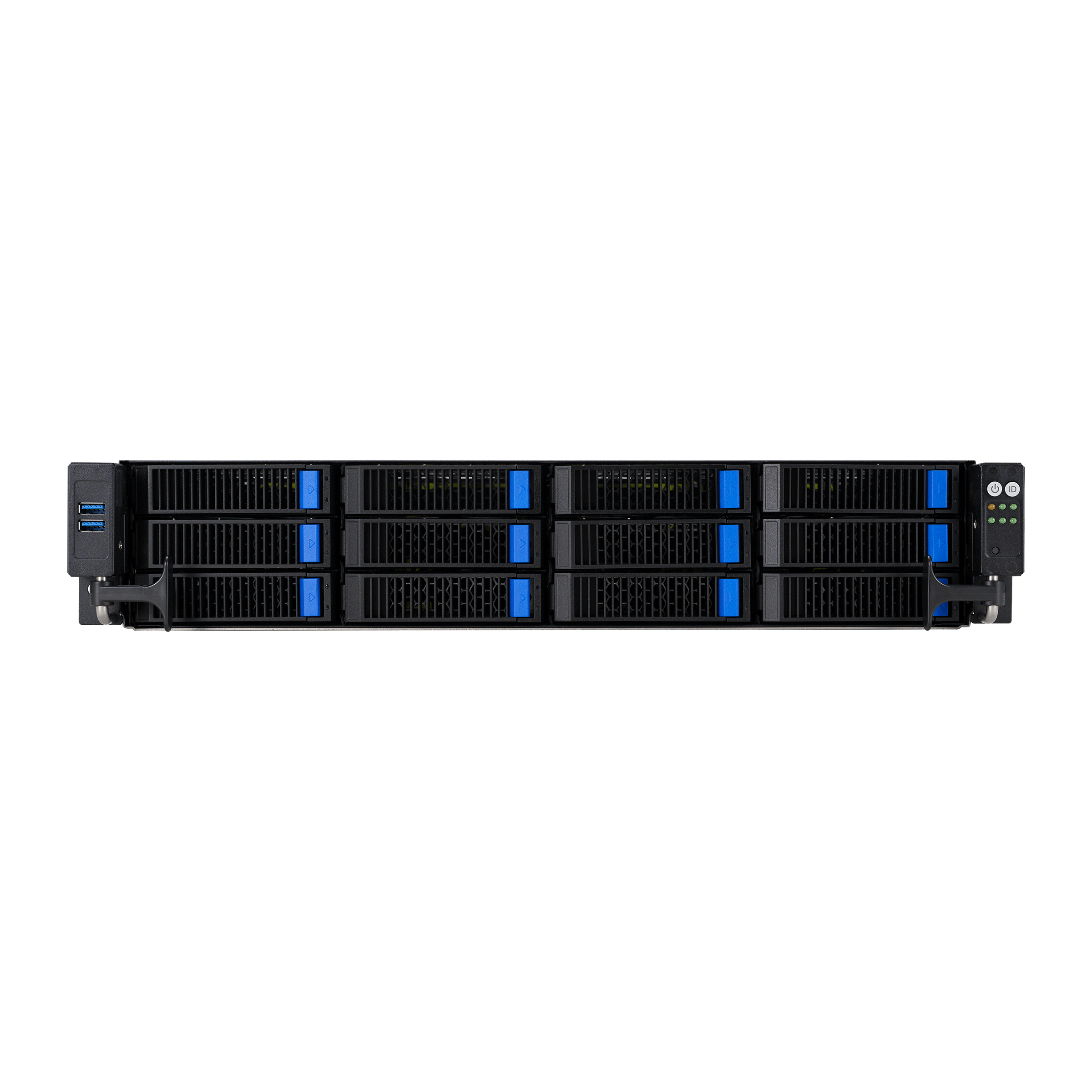 ASUS RS521A-E12-RS12U Socket SP5 Rack (2U) Zwart, Zilver - Afbeelding 6