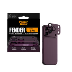 PanzerGlass ® Fender Camera Protector Dark Cherry iPhone 2026 Pro Doorzichtige schermbeschermer 1 stuk(s) - Afbeelding 6