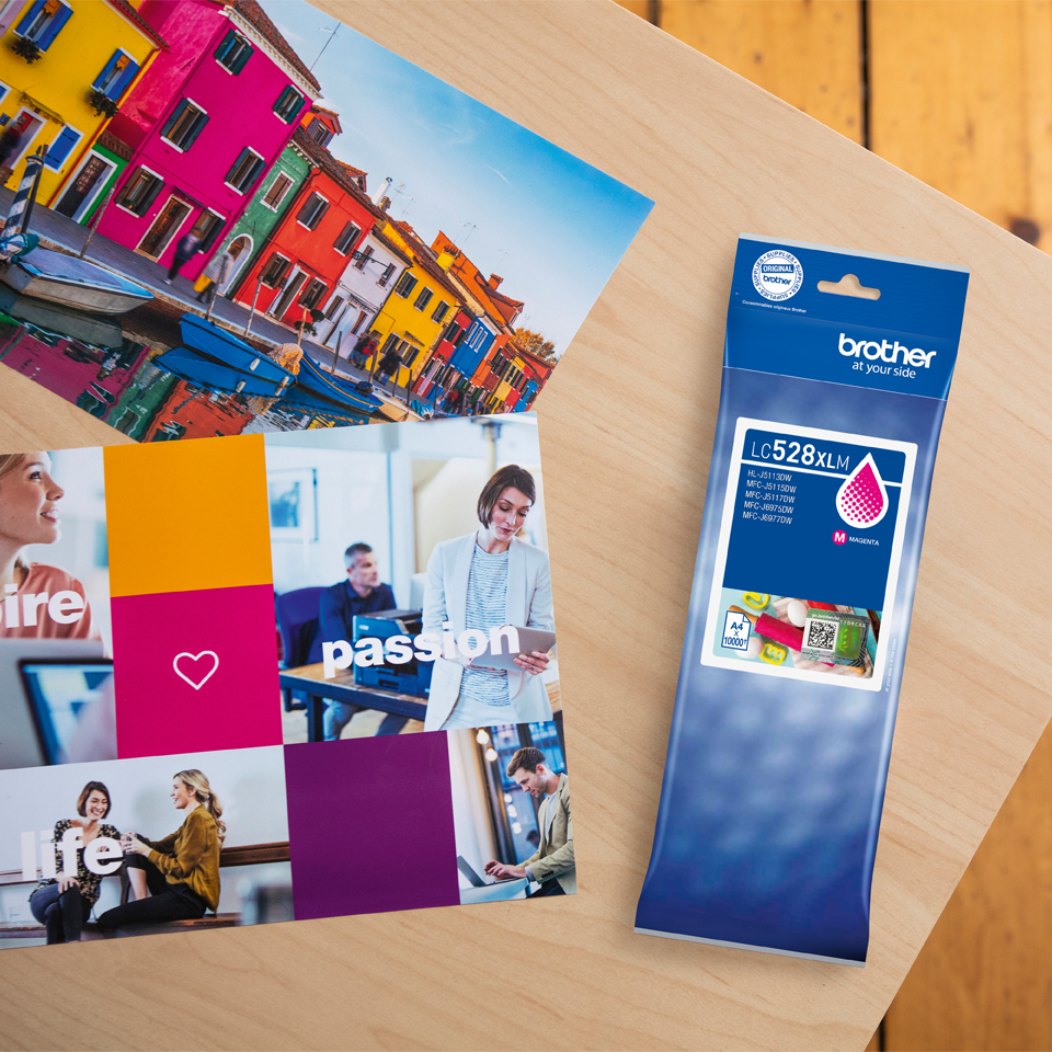 Brother LC528XLM inktcartridge 1 stuk(s) Origineel Ultrahoog rendement Magenta - Afbeelding 5