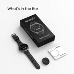 Amazfit Cheetah 2 Pro 3,35 cm (1.32") AMOLED 48 mm Digitaal 466 x 466 Pixels Touchscreen Titanium Wifi - Afbeelding 3