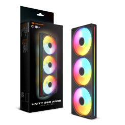 COUGAR CF-UN360RB-RGB Computer behuizing Ventilator 12 cm Zwart - Afbeelding 5