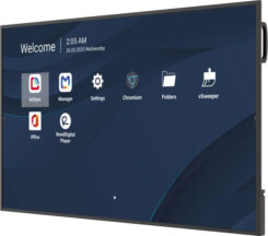 Viewsonic CDE6514-2C beeldkrant Digitale signage flatscreen 165,1 cm (65") LCD Wifi 500 cd/m² 4K Ultra HD Zwart Type processor Android 14 24/7 - Afbeelding 4