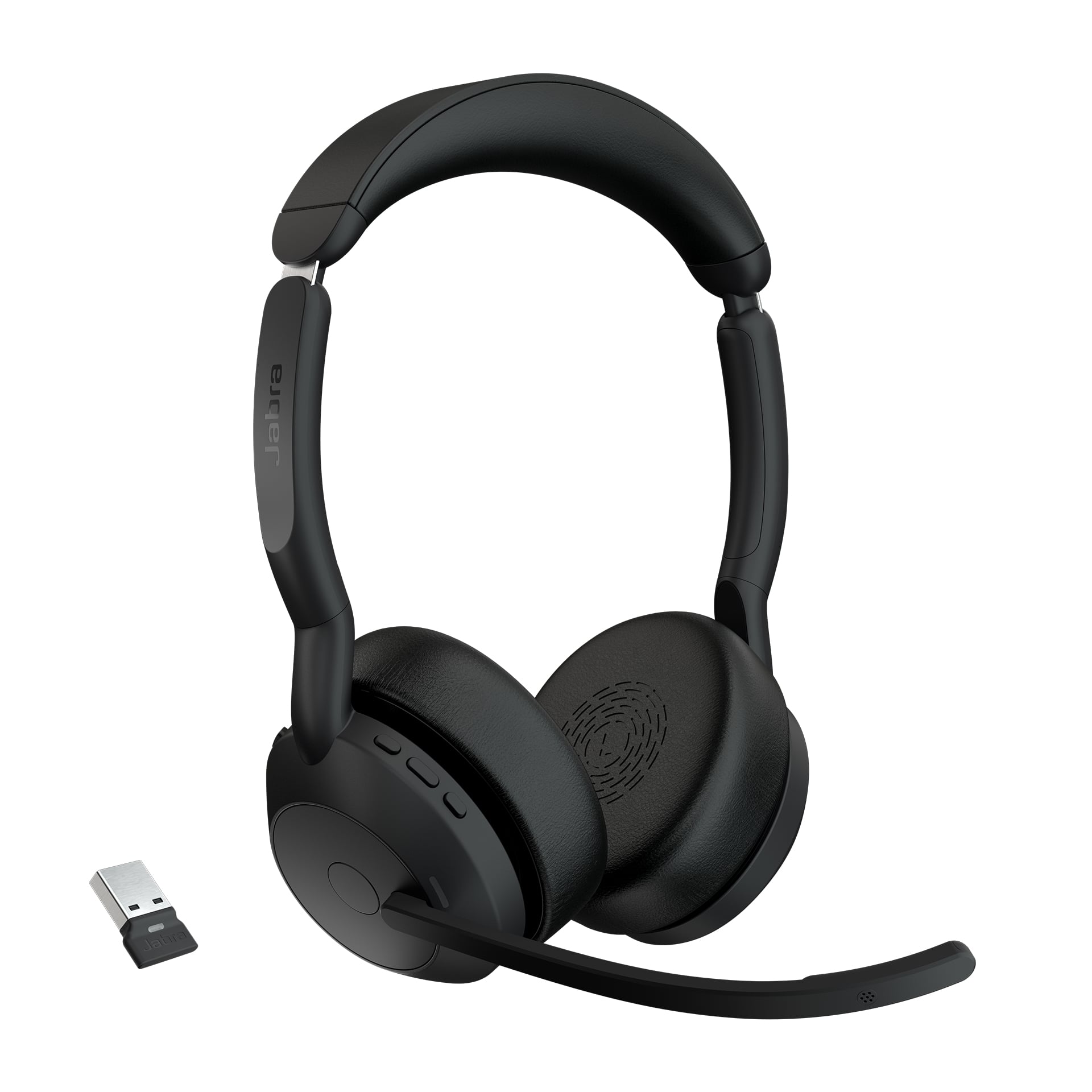 Jabra Evolve2 55 Headset Draadloos Hoofdband Kantoor/callcenter USB Type-C Bluetooth Oplaadhouder