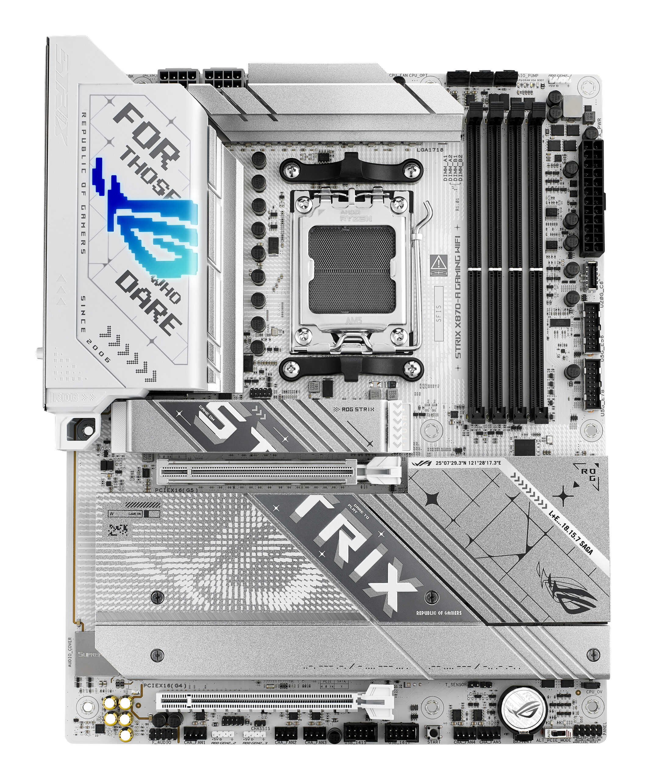ASUS ROG STRIX X870-A GAMING WIFI AMD X870 Socket AM5 ATX - Afbeelding 4