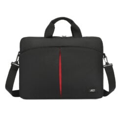 ACT City schoudertas voor laptops tot 16,1”, gemaakt van gerecyclede plastic flessen