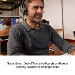 HP Poly Mission 825 Stereo USB Wired Headset - Afbeelding 4