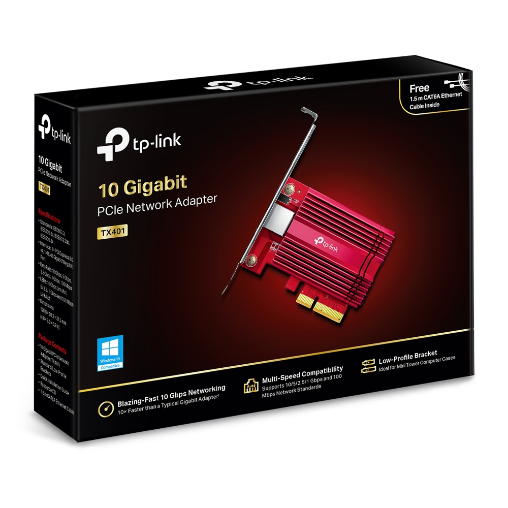 TP-Link TX401 netwerkkaart Intern Ethernet 10000 Mbit/s - Afbeelding 5