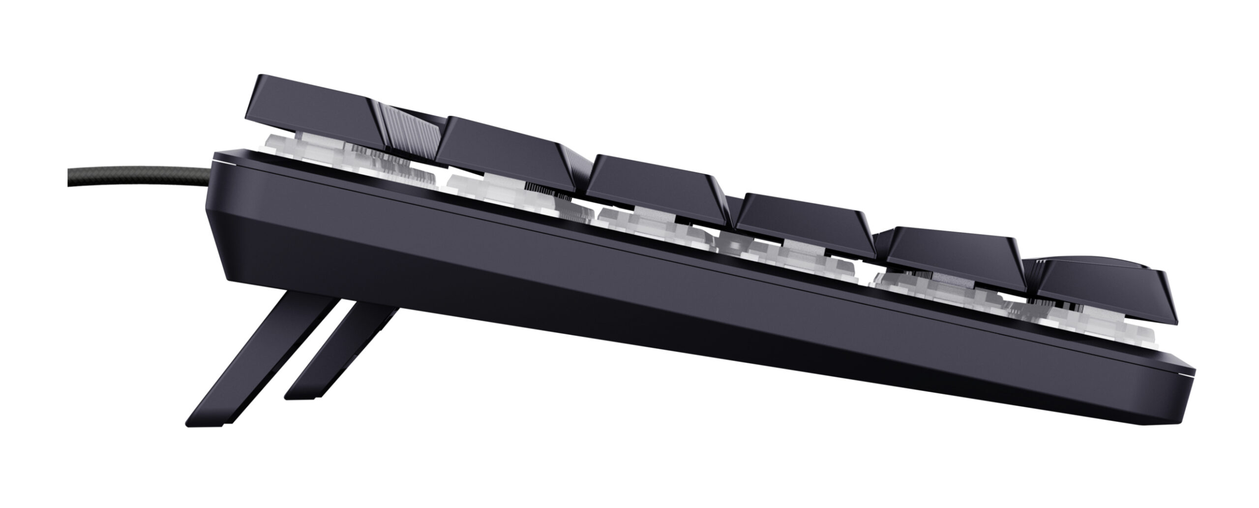Trust GXT 866 Torix Gaming Toetsenbord - Mechanisch toetsenbord – QWERTY US International – RGB-verlichting – Zwart - Afbeelding 6