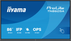 iiyama TN8605A-B1AG beeldkrant Interactief flatscreen 2,17 m (85.6") 500 cd/m² 4K Ultra HD Zwart Touchscreen - Afbeelding 3