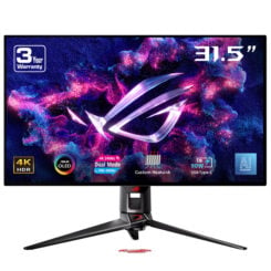 ASUS ROG Swift PG32UCDP computer monitor 80 cm (31.5") 3840 x 2160 Pixels 4K Ultra HD OLED Zwart