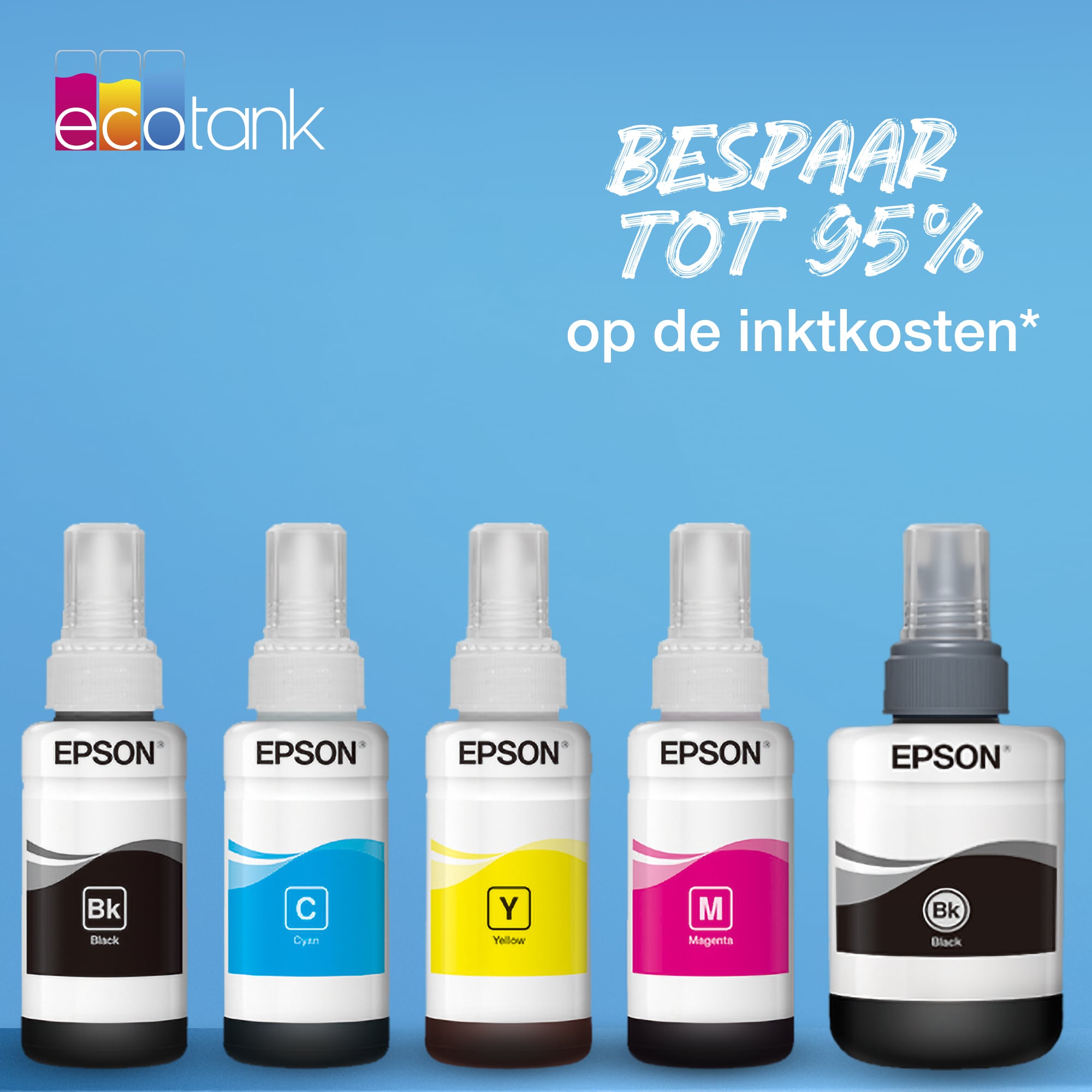 Epson 664 EcoTank inktfles geel - Afbeelding 3