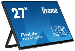 iiyama ProLite T2755QSC-B1 computer monitor 68,6 cm (27") 2560 x 1440 Pixels Quad HD LCD Touchscreen Zwart - Afbeelding 2