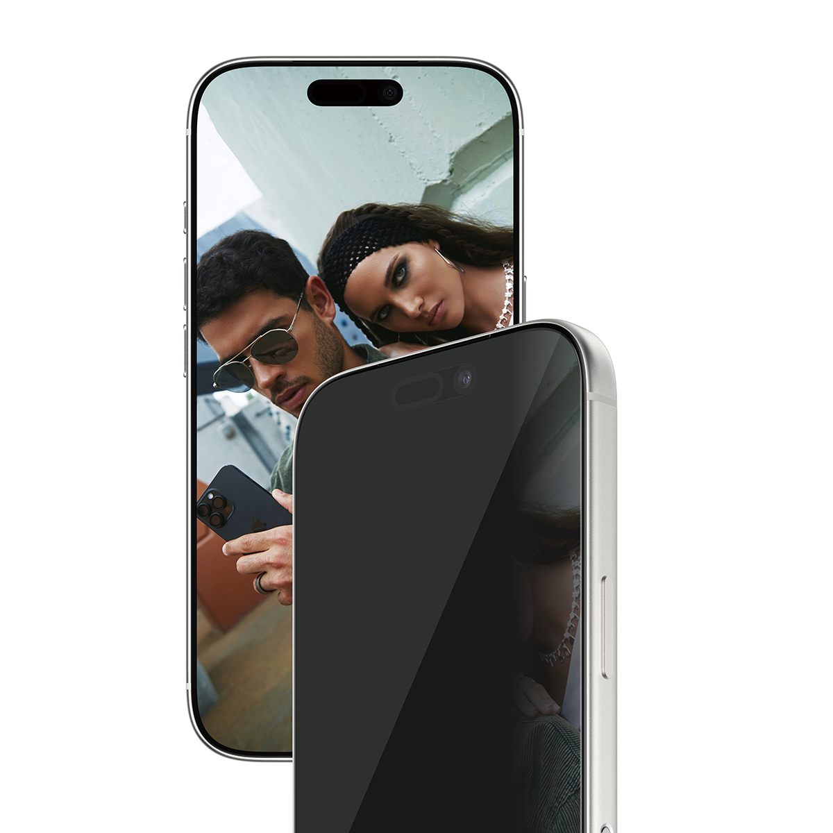 PanzerGlass SAFE. by ® 2-Way Privacy Screen Protector iPhone 17 Pro | Ultra-Wide Fit w. EasyAligner Doorzichtige schermbeschermer Apple 1 stuk(s)