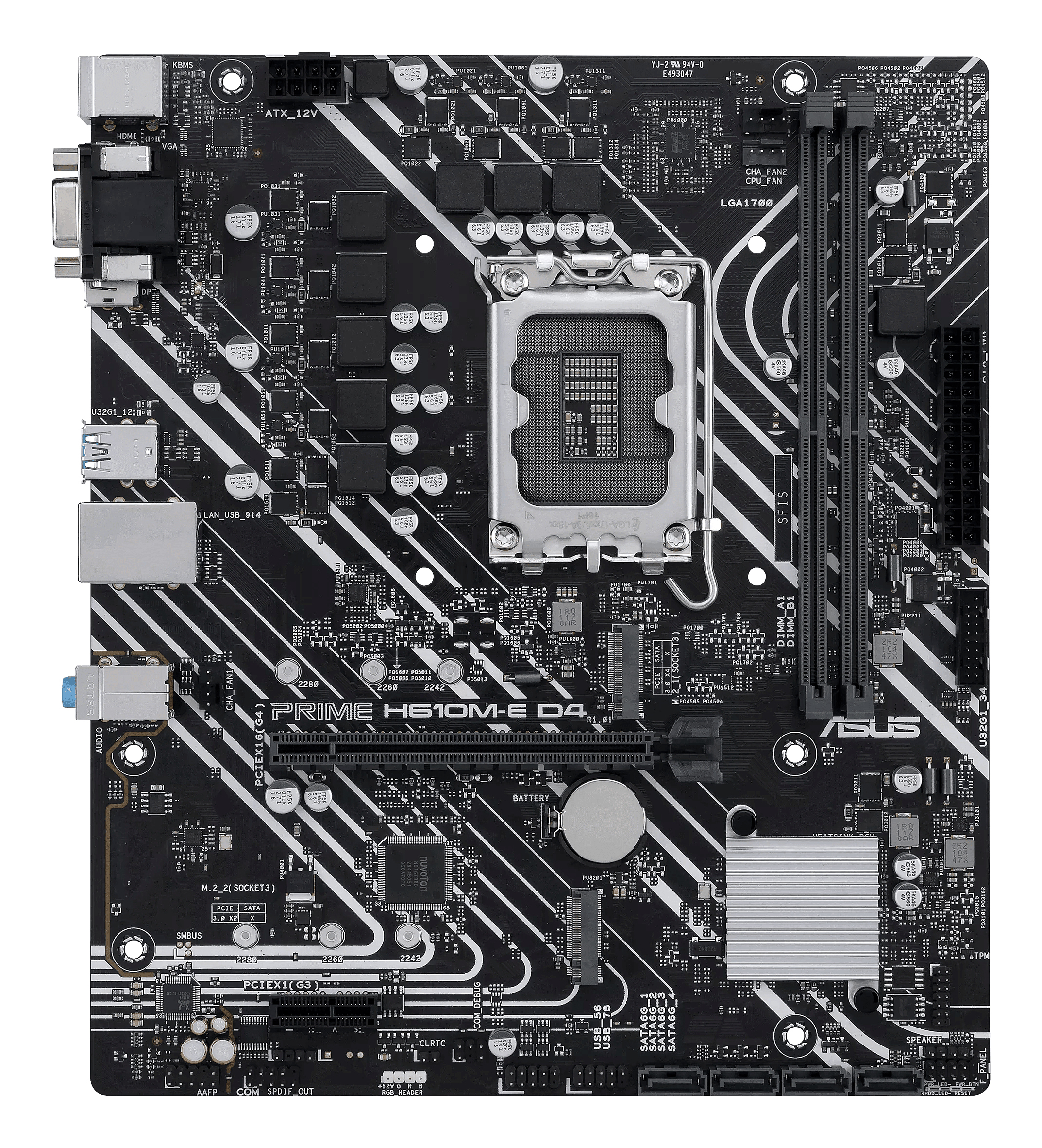 ASUS PRIME H610M-E D4-CSM Intel H610 LGA 1700 micro ATX - Afbeelding 5