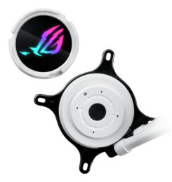 ASUS ROG Strix LC III 240 ARGB White Edition Processor Alles-in-één vloeistofkoeler 12 cm Wit - Afbeelding 5