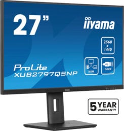 iiyama ProLite XUB2797QSNP-B1 computer monitor 68,6 cm (27") 2560 x 1440 Pixels Quad HD LED Zwart