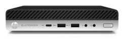 T1A HP EliteDesk 800 G4 Refurbished Intel® Core™ i5 i5-8500T 8 GB DDR4-SDRAM 256 GB SSD Windows 11 Pro Mini PC Zwart, Zilver - Afbeelding 2