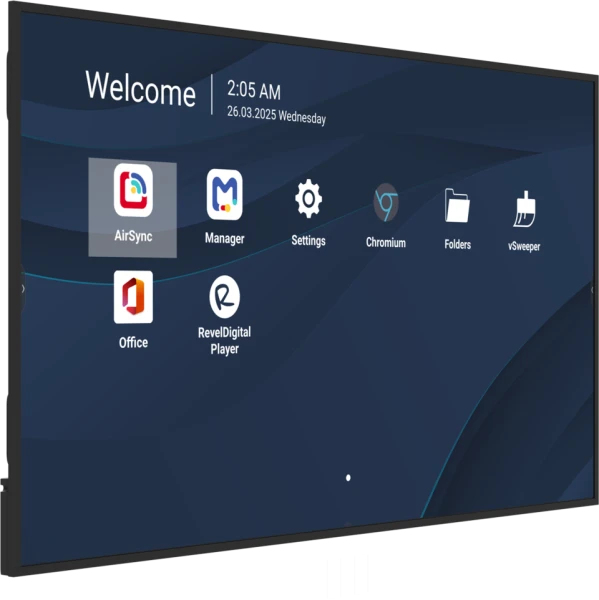Viewsonic CDE7531-1C beeldkrant Digitale signage flatscreen 190,5 cm (75") LCD Wifi 500 cd/m² 4K Ultra HD Zwart Type processor Android 14 24/7 - Afbeelding 3