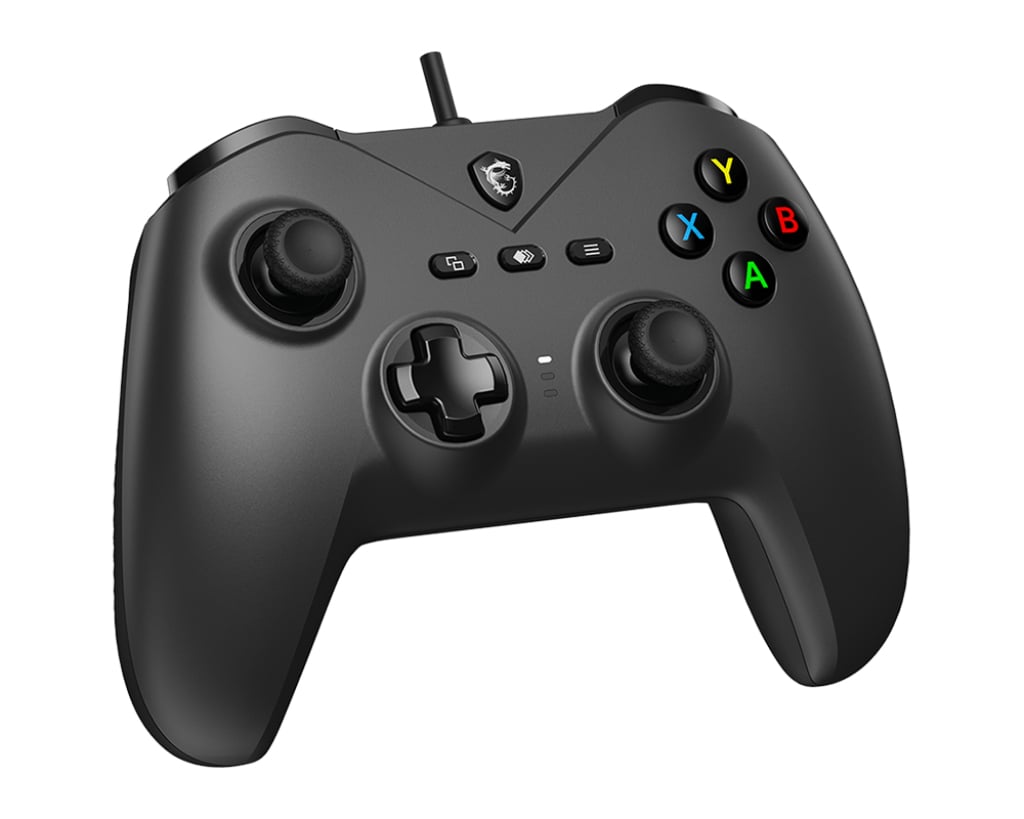 MSI FORCE GC200 game controller Zwart USB Gamepad Analoog/digitaal Android, PC - Afbeelding 3