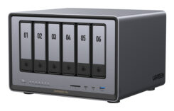 Ugreen DXP6800 Pro NAS Desktop Intel® Core™ i5 8 GB DDR5 Grijs, Zwart