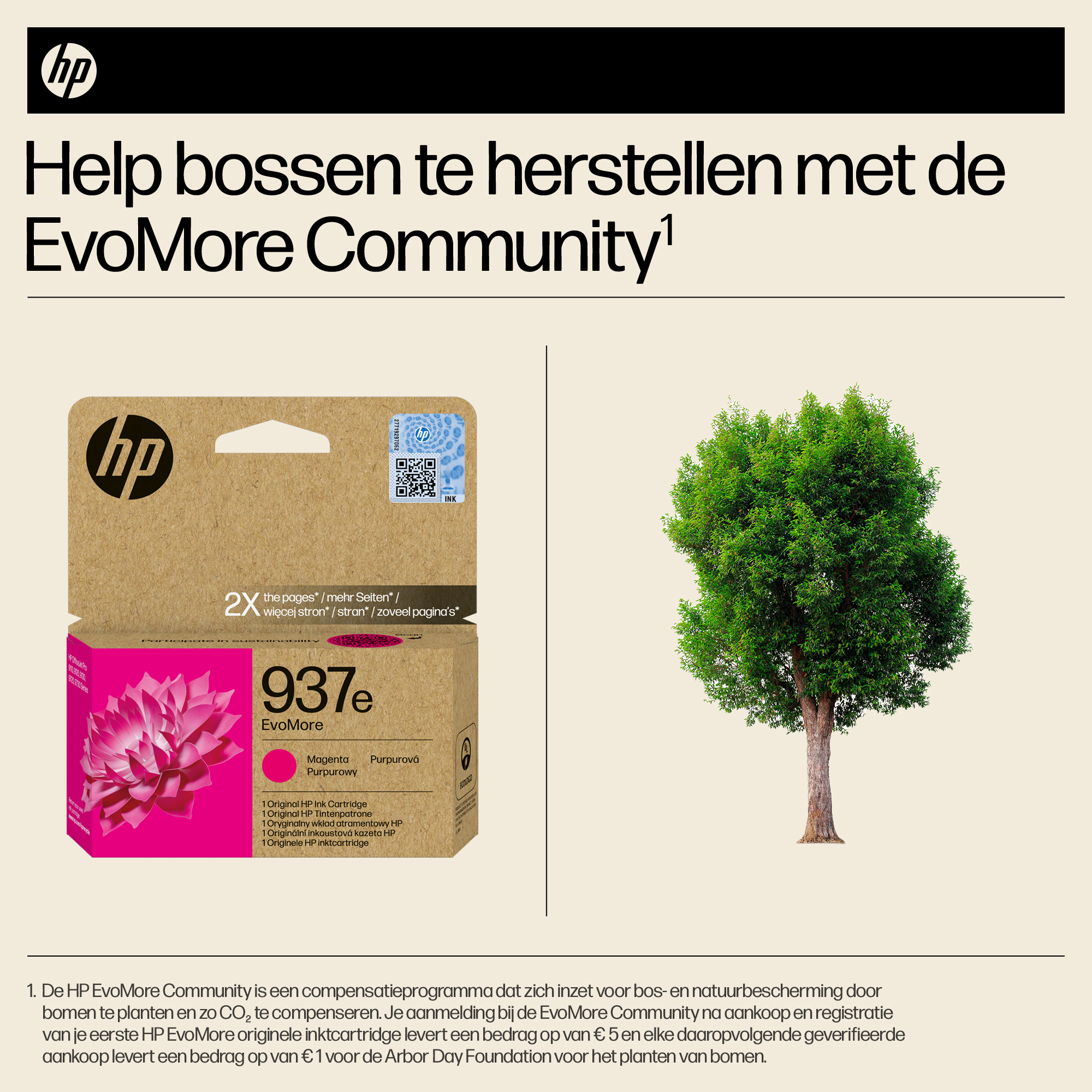 HP 937e EvoMore originele magenta inktcartridge - Afbeelding 5