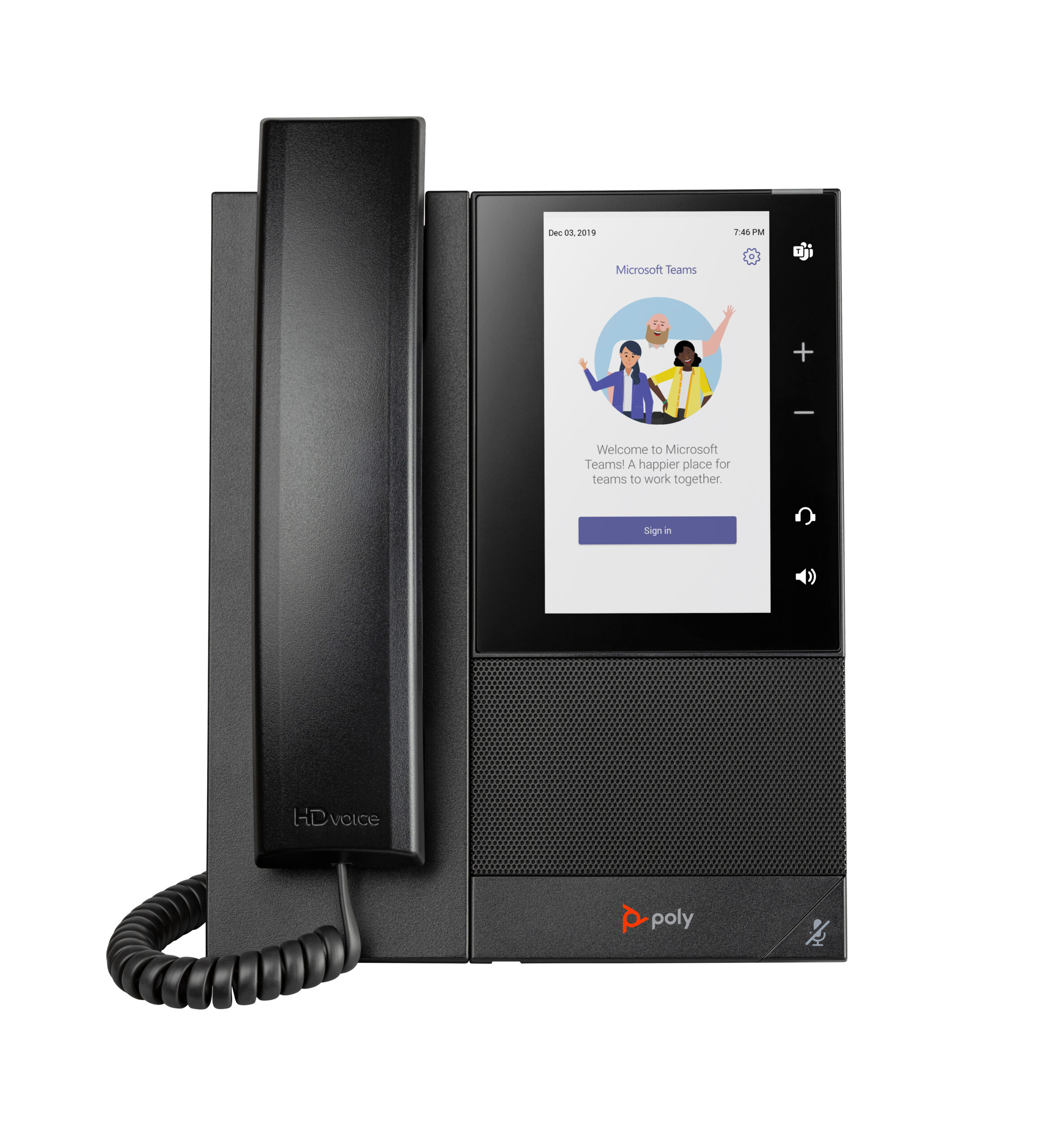 HP Poly CCX 505 Business Media Phone voor Microsoft Teams met PoE-ondersteuning - Afbeelding 2