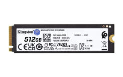 Kingston Technology 512G KC3000 M.2 2280 NVMe SSD - Afbeelding 3