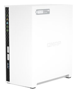 QNAP TS-233 data-opslag-server NAS Tower ARM Cortex-A55 2 GB 0 TB QNAP QTS Wit - Afbeelding 5