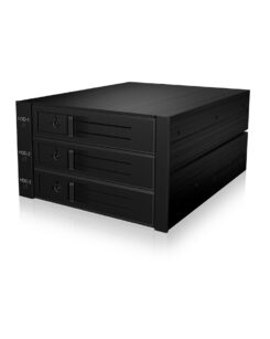 ICY BOX IB-563SSK 2x 5,25" Opslagschijflade Zwart - Afbeelding 5