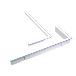 ASUS TUF GAMING GT502 Horizon ARGB Lighting Kit White RGB-lichtverbeteringsset - Afbeelding 4