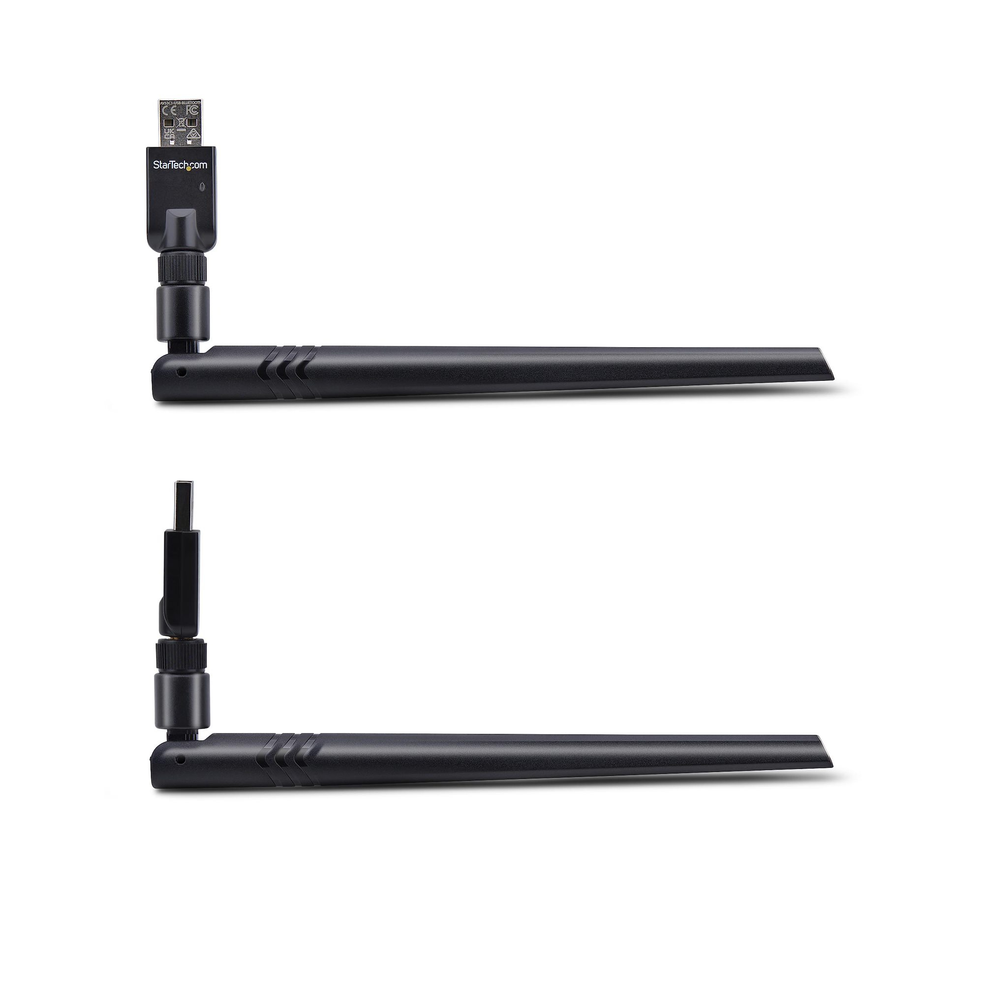 StarTech.com USB Bluetooth 5.3 Adapter voor PC/Laptop, Class 1, USB Bluetooth Dongle, Connectiviteit over grote afstanden voor toetsenbord, muis, audiostreaming en PAN-netwerken, Windows/Linux - Afbeelding 5