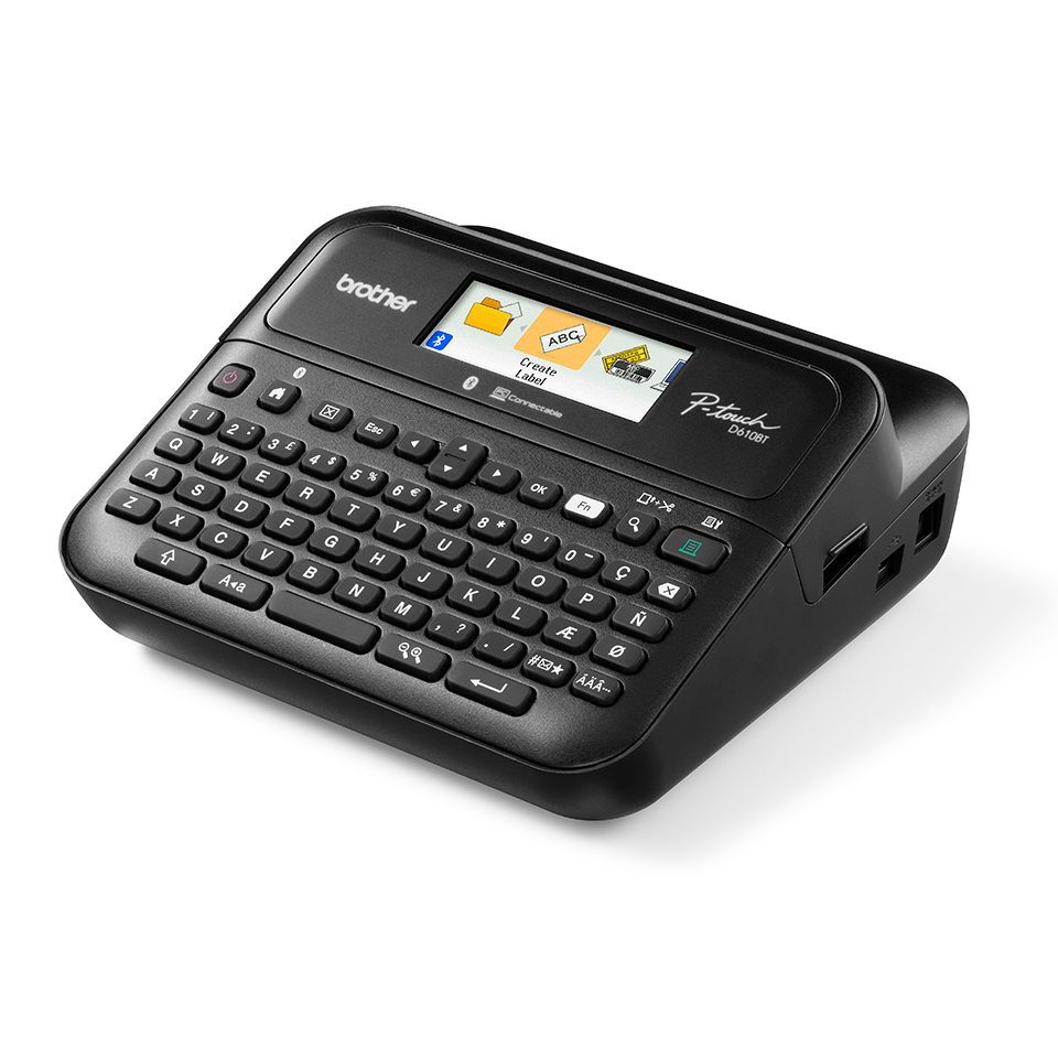 Brother PT-D610BTVP labelprinter Thermo transfer 180 x 360 DPI 30 mm/sec Bedraad en draadloos TZe Bluetooth - Afbeelding 4