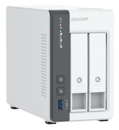 QNAP TS-216G data-opslag-server NAS Tower Cortex-A Cortex-A55 4 GB 0 TB Wit - Afbeelding 5