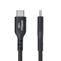 StarTech.com 3m USB-A naar USB-C Laadkabel, USB-A naar USB Type-C Oplaadkabel, Opladen & Synchroniseren, Fast Charge 3A, USB 2.0 Data Transfer Kabel, TPE Mantel, Zwart - Afbeelding 4